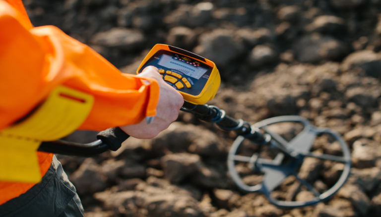 gold detector device