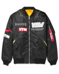 leather jacket with hood