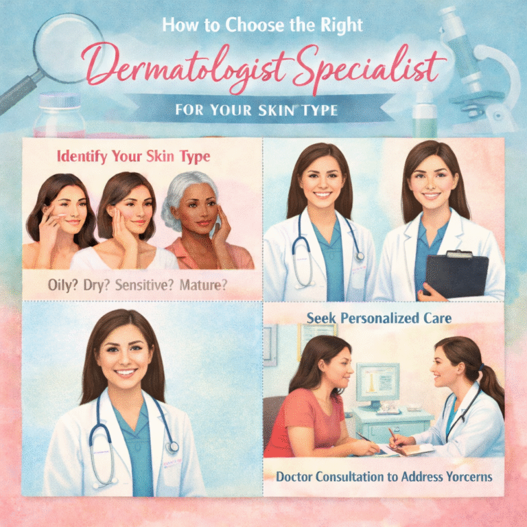 How to Choose the Right Dermatologist Specialist for Your Skin Type