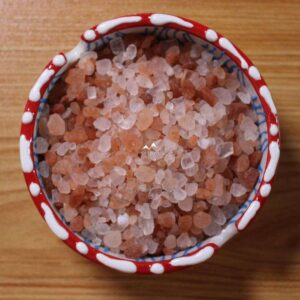 Himalayan dark pink salt