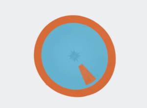 Drehscheibe aus Karton