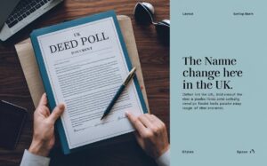 What Documents Accept a Deed Poll in the UK